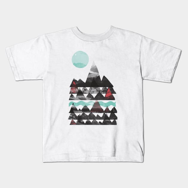 Ascend... Kids T-Shirt by NDTank